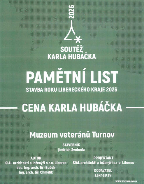 Stavba roku Libereckého kraje 2026